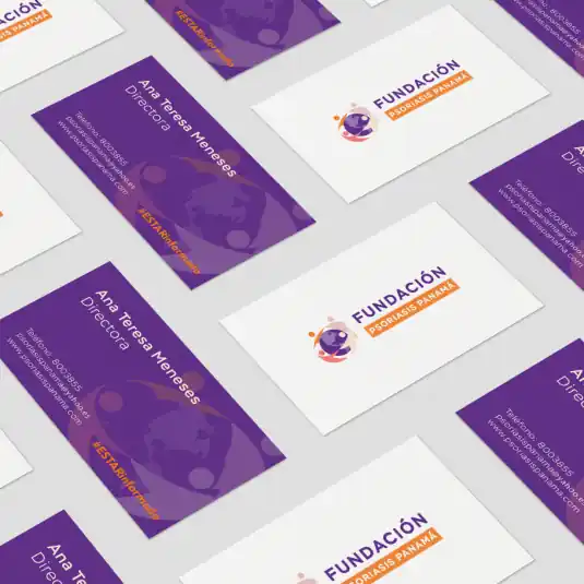 Proyecto de identidad visual para Fundación Psoriasis de Panamá